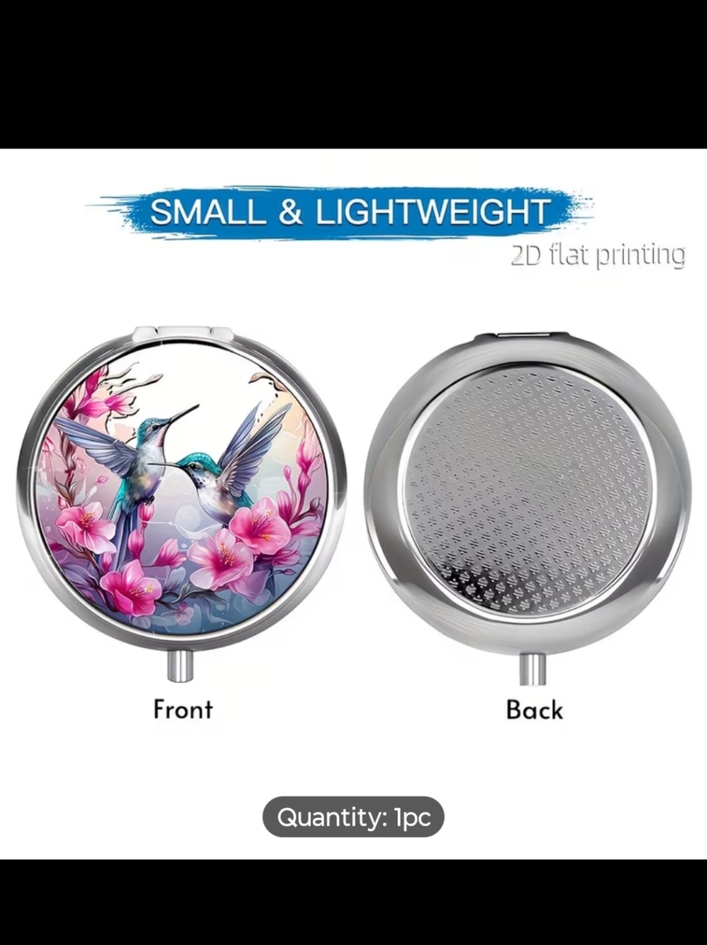 Hummingbird Pill Box - Picture 2 of 5